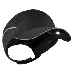Ergodyne 23475 Skullerz LED Bump Cap Hat Rechargeable Light