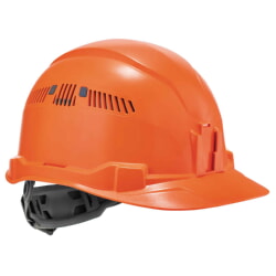 Ergodyne Skullerz 8972 Orange Hard Hat Adjustable Venting Cap-Style Class C