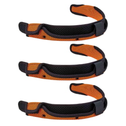 Ergodyne Skullerz 8984 Orange Hard Hat Sweatband 3-Pack