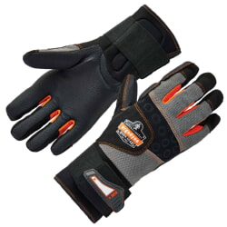 Ergodyne ProFlex 9012 Black Anti-Vibration Gloves And Wrist Support