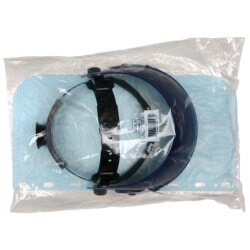 MCR Safety 103560 Ratcheting Headgear with Polycarbonate Face [16 Pack]