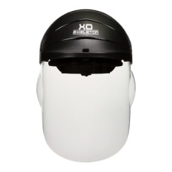 MCR 104 XO Skeleton Clear Headgear Polycarbonate Face Shield