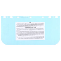 MCR Safety 181540CSA Clear Polycarbonate Faceshield Measures 8 x 16 Inches [25 Pack]