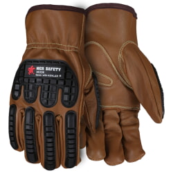 MCR Safety 36336 Goatskin Leathe Glove With Oil Block Technology