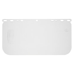 MCR Safety 486400 Clear PETG Face Shield, Single Matrix [12 Pack]