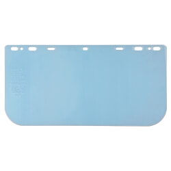 MCR Safety 486500 Clear PETG Universal Face Shield, .040 Thick [50 Pack]