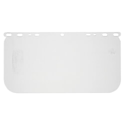 MCR Safety 487400 USS Single Matrix, Clear PC 8x15.5x.040 [12 Pack]