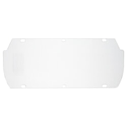 MCR Safety 494400 Clear Acetate Double Matrix Face Shield [12 Pack]
