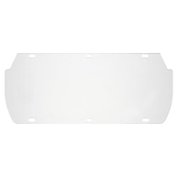 MCR Safety 494700 Clear Polycarbonate Double Matrix Face Shield [12 Pack]
