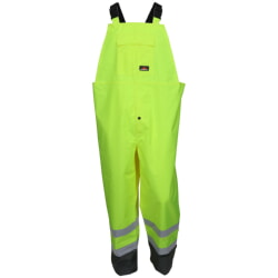 MCR Safety 508SBP Hi Viz Rain Bib Class E