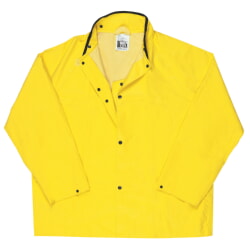 MCR Safety 800JN Concord Waterproof Yellow Rain Jacket No Hood