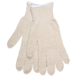 MCR Safety 9636 7 Gauge Cotton/Polyester String Knit Work Gloves [12 Pack]