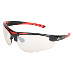 MCR Safety MCRDM1229 Dominator DM2 Red TPR Safety Glasses Mirror Lens [12 Pack]