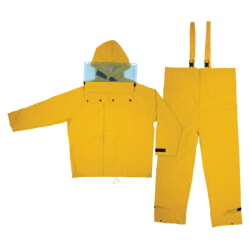 MCR Safety HBS100 2 Piece Yellow Hydroblasting Rain Suit