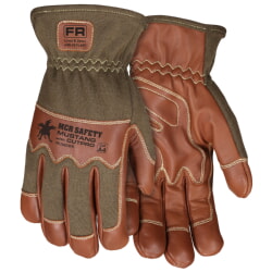 MCR Safety MU3624FR FR Mustang Utility Drivers Work Glove Cut A4 And CAT 2
