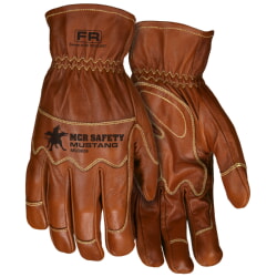 MCR Safety MU3624 FR Leather Drivers Utility Work Glove CAT 3
