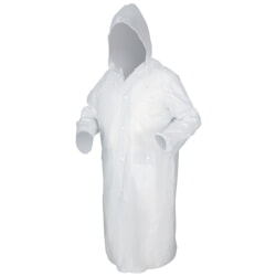 MCR Safety O72C Waterproof Clear Rain Coat