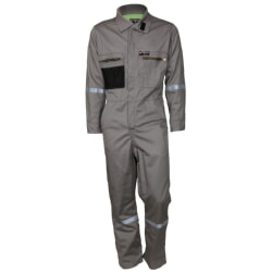 MCR Safety SBC2011 FR Coverall Long Sleeve And Vented 7 Ounce Cat 2 Gray