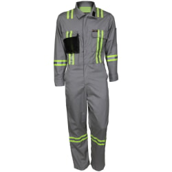 MCR Safety SBC2031 FR Vented Coverall 7oz Cat 2 Gray