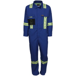 MCR Safety SBC2035 FR Vented Coverall 7oz Cat 2 Royal Blue