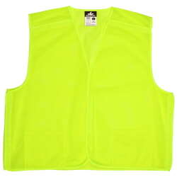 MCR Safety MCRVMLBA Breakaway Mesh Safety Vest Hi-Vis Green