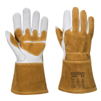 Portwest A540BRR Ultra Welding Gauntlet Brown
