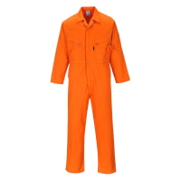 Portwest C813ORR Liverpool Zipper Coverall Orange