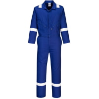 Portwest C814RBR Iona Cotton Coverall Blue