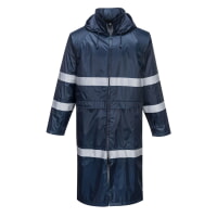 Portwest F438NAR Classic Iona Rain Coat Navy