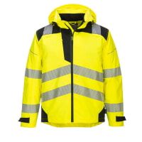 Portwest PW360YBR PW3 Hi-Vis Extreme Rain Jacket Hi Viz Green