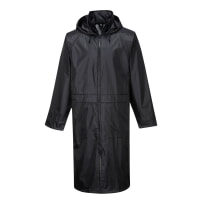 Portwest S438BKR Classic Rain Coat Black