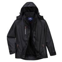 Portwest S555BKR Outcoach Jacket Black