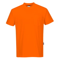 Portwest S577ORR Non ANSI Cotton Blend T-Shirt Hi Viz Orange