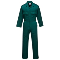 Portwest S999BGR Euro Work Polycotton Coverall Bottle Green