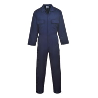 Portwest S999NAR Euro Work Polycotton Coverall Navy
