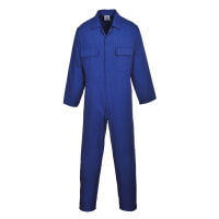 Portwest S999RBR Euro Work Polycotton Coverall Blue