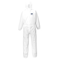 Portwest ST30WHR BizTex SMS Coverall Type 5/6 White [50 Pack]