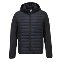 Portwest T832GMR KX3 Hybrid Baffle Jacket Black