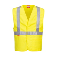 Portwest UFR23YER NFPA 2112 Woven Vest Hi Viz Green