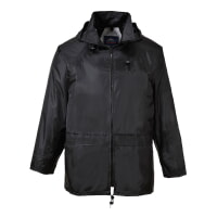Portwest US440BKR Classic Rain Jacket Black