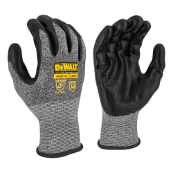 DEWALT DPG575 Foam Nitrile A3 Cut Resistant Safety Work Gloves [12 PAIR]