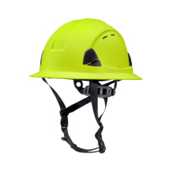 Radians RHF2V-HV LIME Vented Full Brim Safety Hard Hat Type II