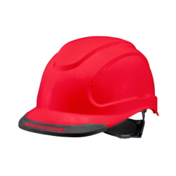 Radians RHH6-RED Type I Class G & E Cap Style Hard Hat Red