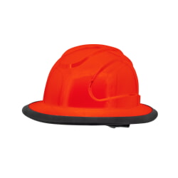 Radians RHJ6-ORANGE-HV Type I Full Brim Hard Hat Hi-Vis Orange