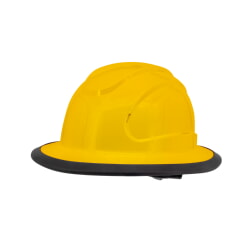Radians RHJ6-YELLOW Type I Class G&E Full Brim Hard Hat Yellow