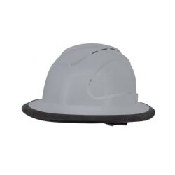Radians RHJ6V-LIGHT GRAY Vented Full Brim Hard Hat Type I Class C