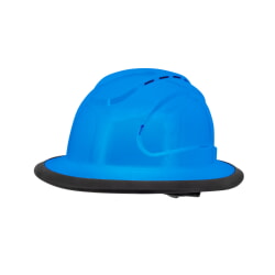 Radians RHJ6V-OCEAN BLUE Vented Full Brim Hard Hat Type I Class C