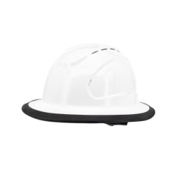 Radians RHJ6V-WHITE Vented Full Brim Hard Hat Type I Class C