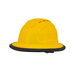 Radians RHJ6V-YELLOW The Judge Vented Full Brim Hard Hat Type I