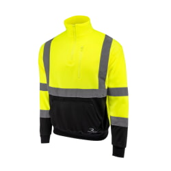 Radians SJ34B-3 Hi Vis Class 3 Quarter Zip Safety Sweatshirt